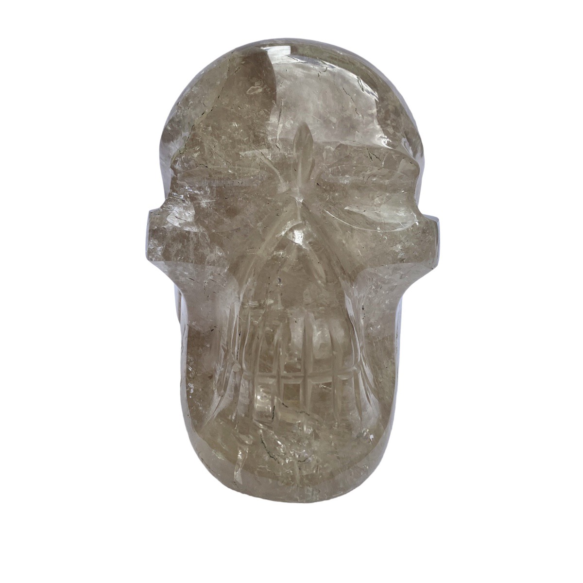 Large Smoky Quartz Crystal Skull - The Crystal Skull Shop